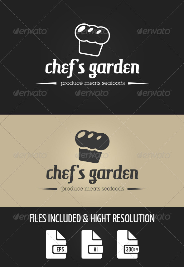 GraphicRiver Chef s Garden Logo Templates 8471333 GraphicRiver Chef s Garden Logo Templates 8471333
