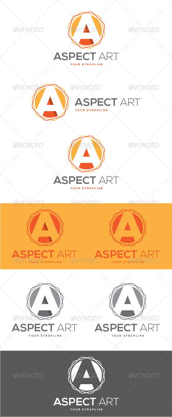 GraphicRiver Aspect Art Letter A Logo 8471417 GraphicRiver Aspect Art Letter A Logo 8471417