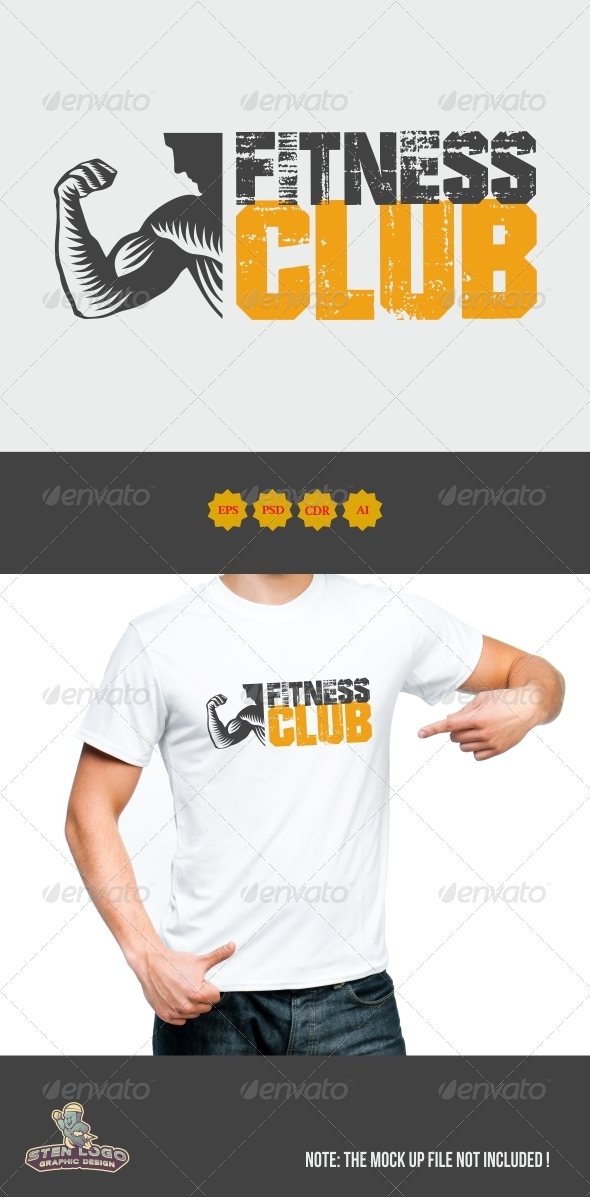 GraphicRiver Fitness Club Logo 8472388 GraphicRiver Fitness Club Logo 8472388