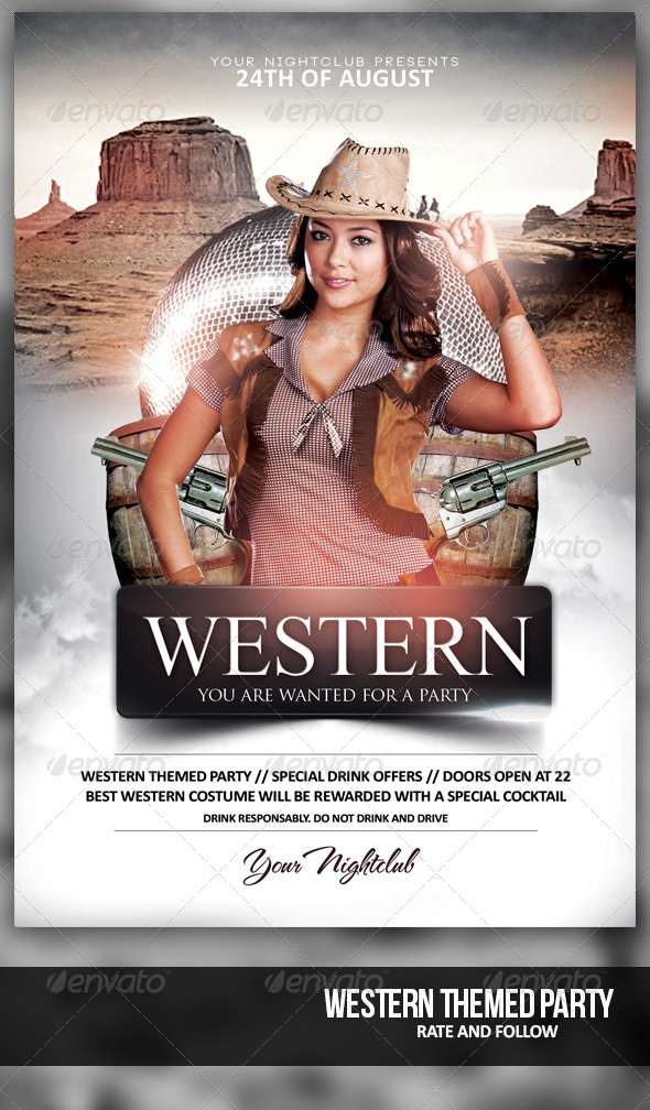 Western Theme Night (Clubs & Parties)