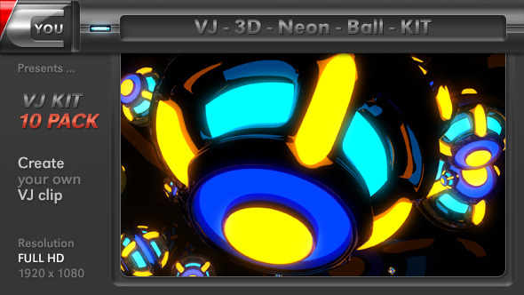 VJ 3D Neon Ball Kit VJ 3D Neon Ball Kit