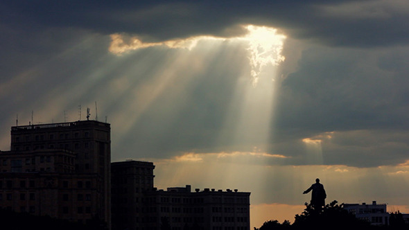 Rays from Clouds Rays from Clouds