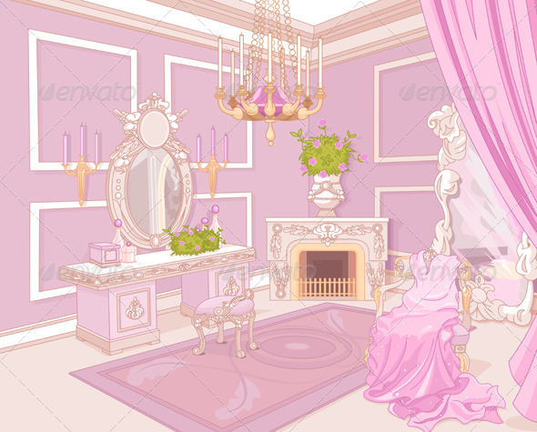GraphicRiver Princess Dressing Room 8485286 GraphicRiver Princess Dressing Room 8485286