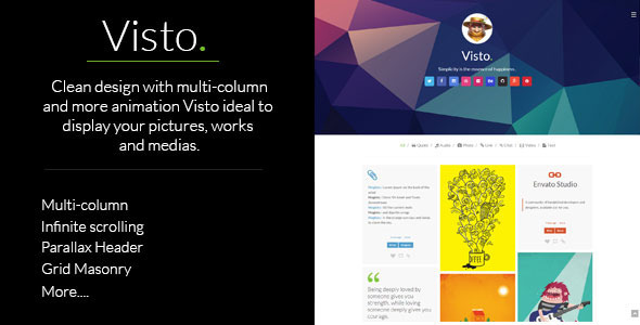 ThemeForest Visto Multi-column Responsive Tumblr Theme 8416352 ThemeForest Visto Multi-column Responsive Tumblr Theme 8416352