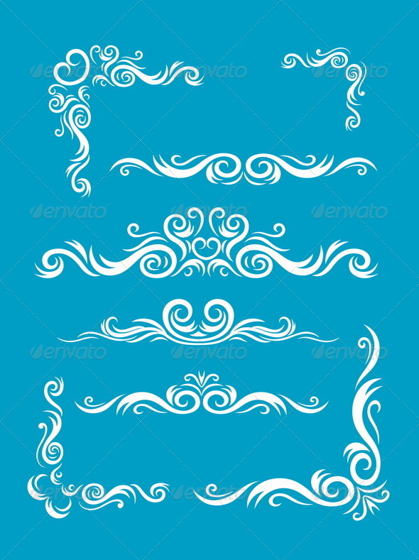 GraphicRiver Various Borders Decoration 8486119 GraphicRiver Various Borders Decoration 8486119