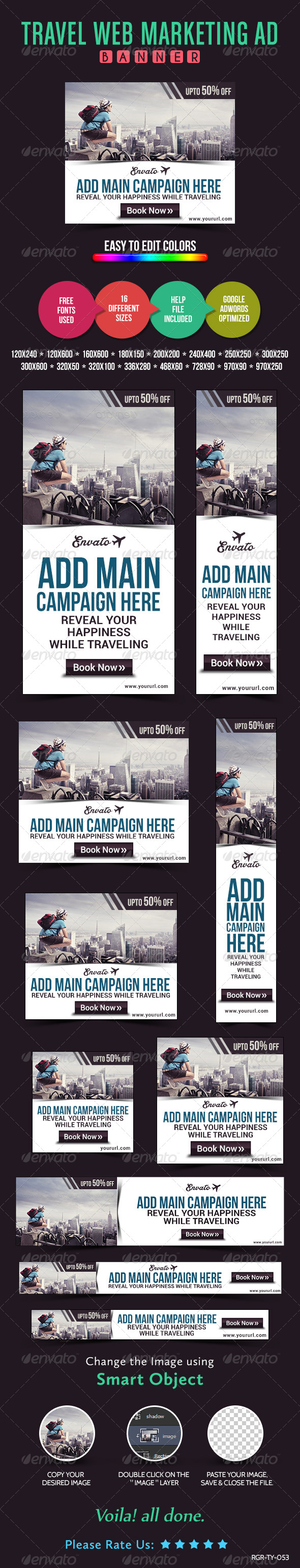 GraphicRiver Travel Banners 8487975 GraphicRiver Travel Banners 8487975