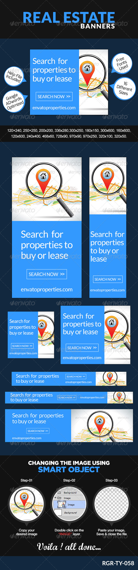 GraphicRiver Real Estate Banners 8488111 GraphicRiver Real Estate Banners 8488111