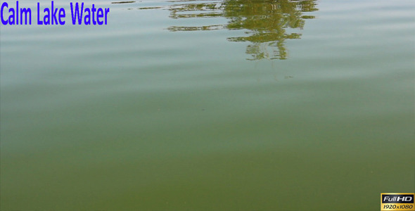 Calm Lake Water Calm Lake Water