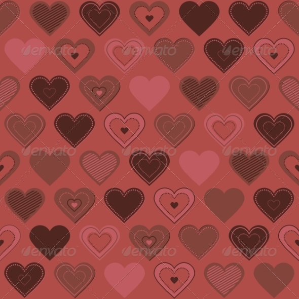 GraphicRiver Seamless Pattern with Hearts 8490729 GraphicRiver Seamless Pattern with Hearts 8490729