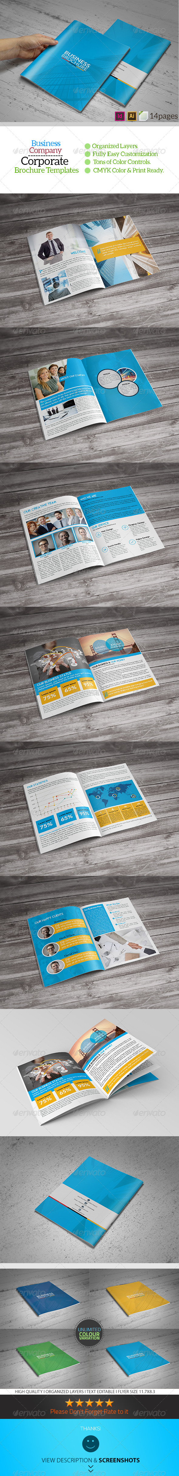 GraphicRiver 14 Page Business Brochure Template 8469212 GraphicRiver 14 Page Business Brochure Template 8469212