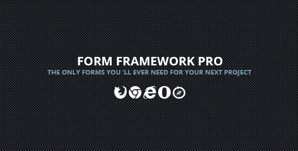 CodeCanyon Form Framework Pro 8392070 CodeCanyon Form Framework Pro 8392070