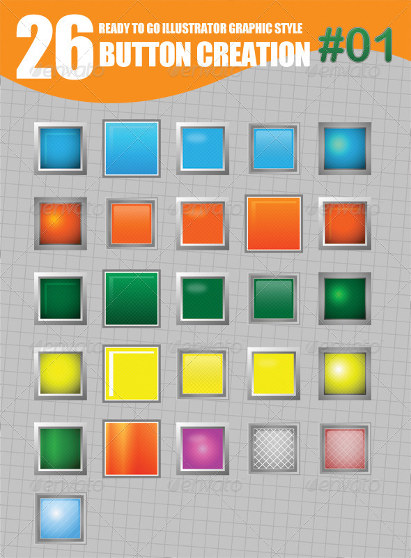 GraphicRiver 26 Button Radar Graphic Styles #1 8492987 GraphicRiver 26 Button Radar Graphic Styles #1 8492987