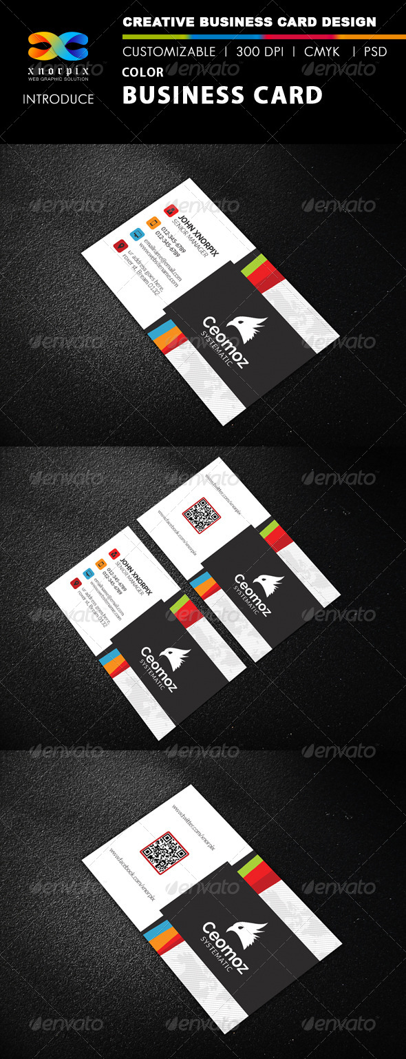 GraphicRiver Color Business Card 8493011 GraphicRiver Color Business Card 8493011