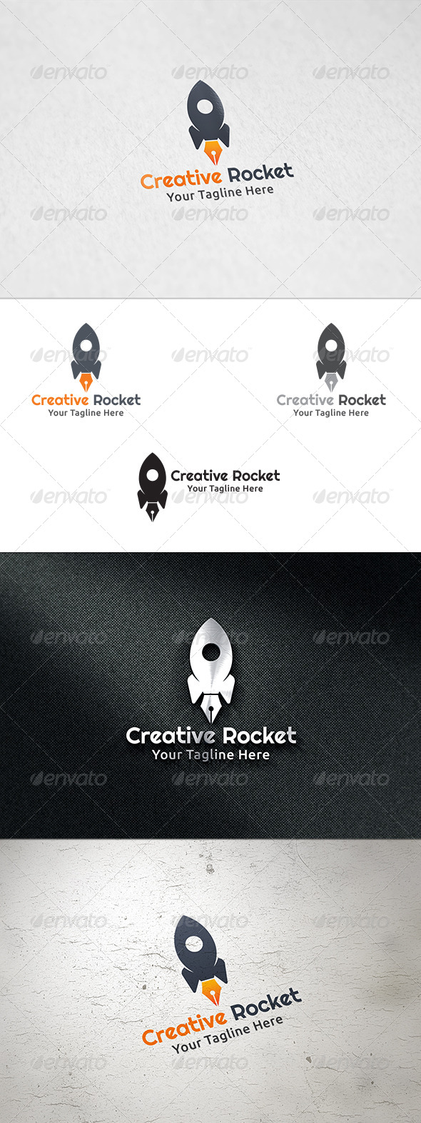 GraphicRiver Creative Rocket Logo Template 8493134 GraphicRiver Creative Rocket Logo Template 8493134