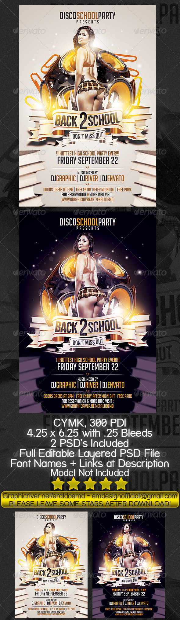 GraphicRiver Back to School Flyer s 8493604 GraphicRiver Back to School Flyer s 8493604