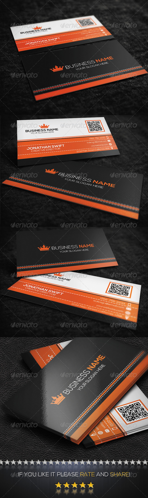 GraphicRiver Corporate Business Card No.06 8493807 GraphicRiver Corporate Business Card No.06 8493807