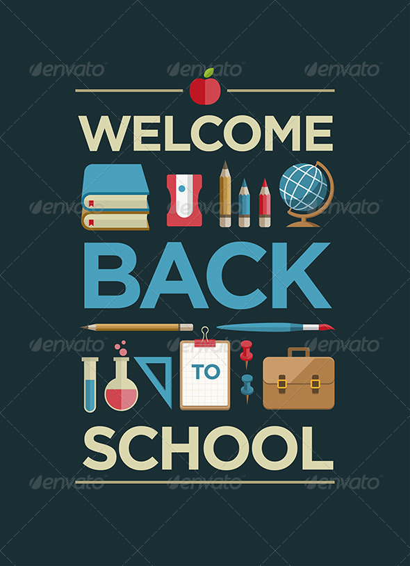 Welcome Back to School Poster (Conceptual)