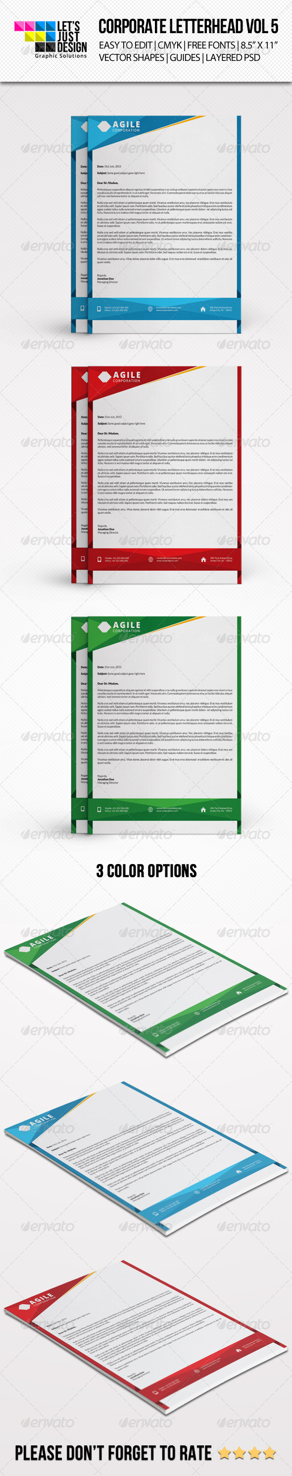 GraphicRiver Corporate Letterhead Vol 5 8494033 GraphicRiver Corporate Letterhead Vol 5 8494033