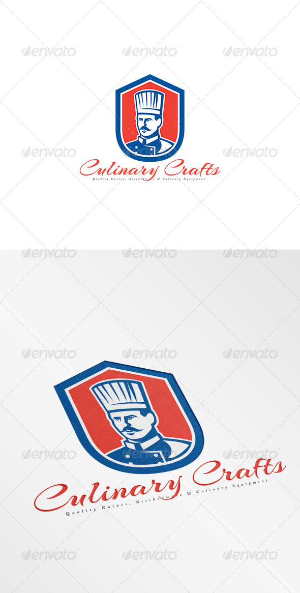 GraphicRiver Culinary Crafts Kitchen Equipments Logo 8494258 GraphicRiver Culinary Crafts Kitchen Equipments Logo 8494258