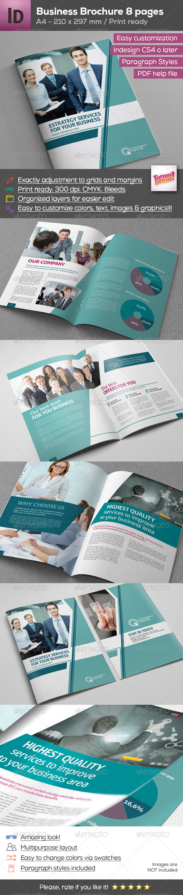 A4 Modern Business Brochure A4 Modern Business Brochure