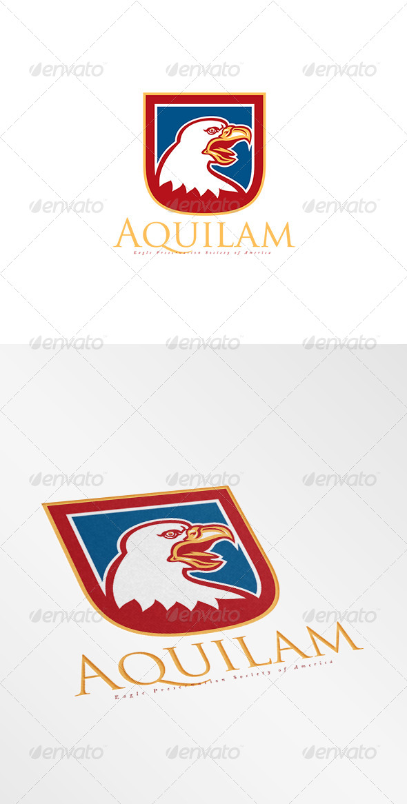 GraphicRiver Aquilam Eagle Preservation Society Logo 8494750 GraphicRiver Aquilam Eagle Preservation Society Logo 8494750