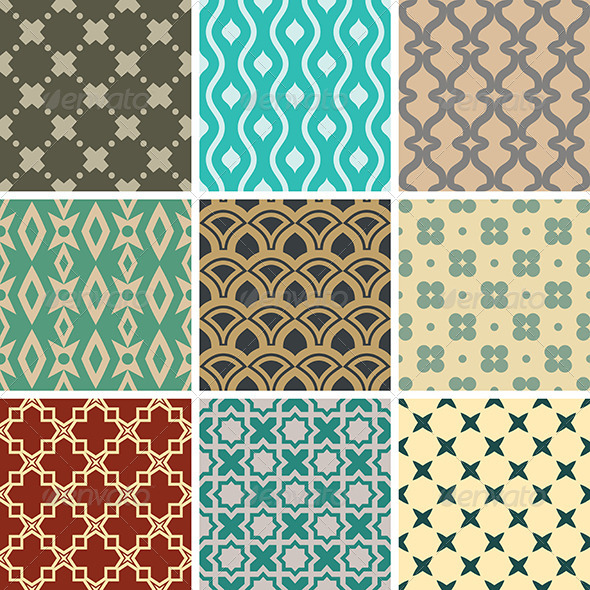 GraphicRiver Abstract Vector Seamless Patterns 8495558 GraphicRiver Abstract Vector Seamless Patterns 8495558