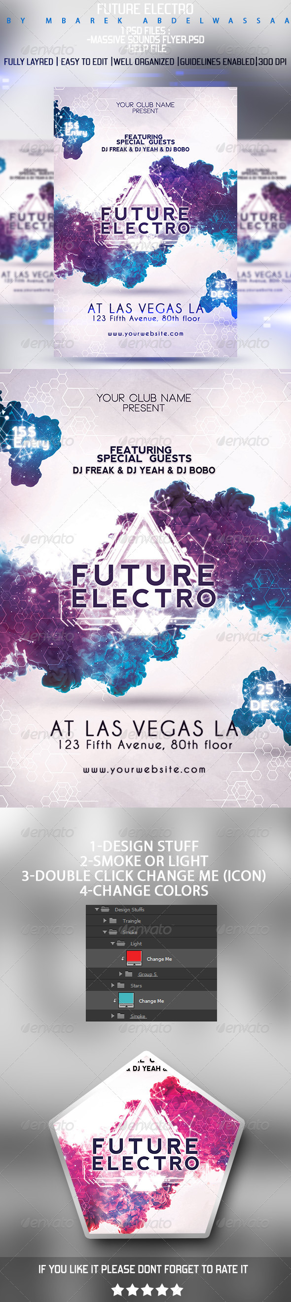 GraphicRiver Future Electro Flyer 8498067 GraphicRiver Future Electro Flyer 8498067