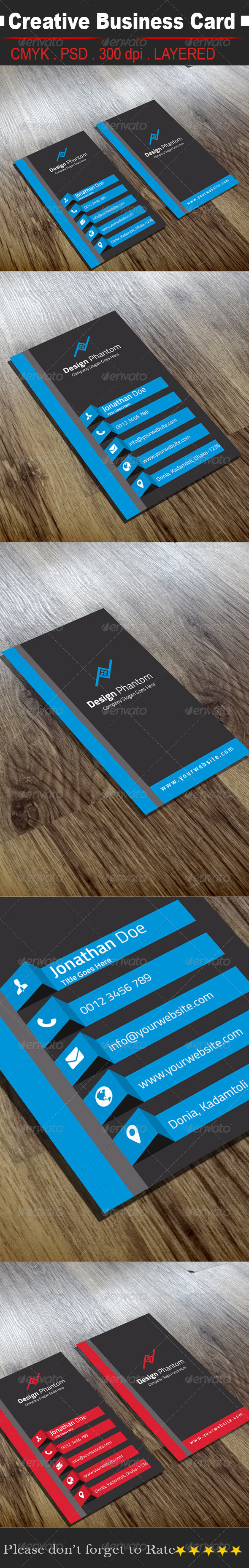 GraphicRiver Creative Business Card 8498228 GraphicRiver Creative Business Card 8498228