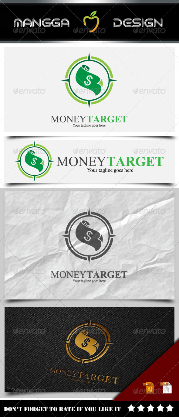 GraphicRiver Money Target Logo 8498840 GraphicRiver Money Target Logo 8498840