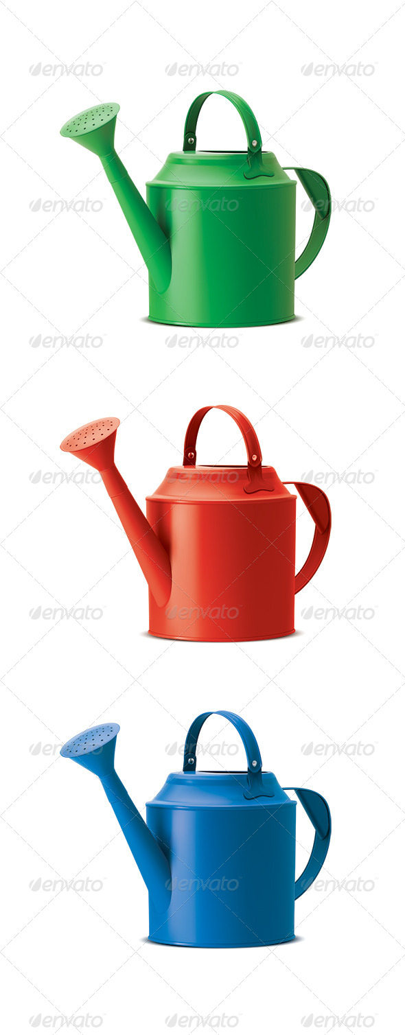 GraphicRiver Watering Cans 8500604 GraphicRiver Watering Cans 8500604
