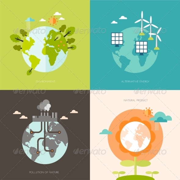 GraphicRiver Ecology Concept 8501194 GraphicRiver Ecology Concept 8501194