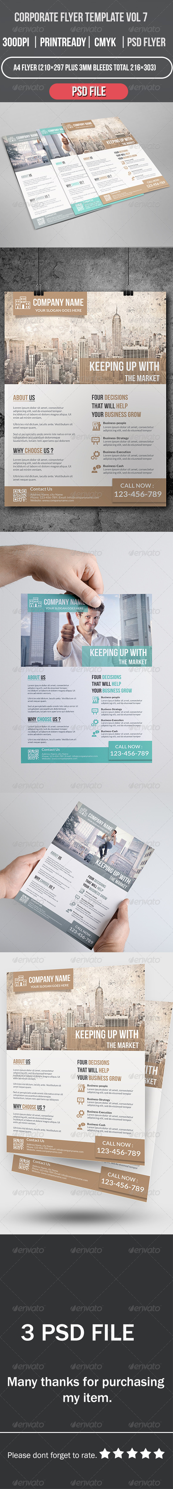 GraphicRiver Corporate Flyer Template Vol 7 8501696 GraphicRiver Corporate Flyer Template Vol 7 8501696