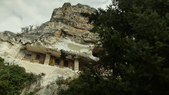 Old Church Made In Rock Mountain 2 Old Church Made In Rock Mountain 2