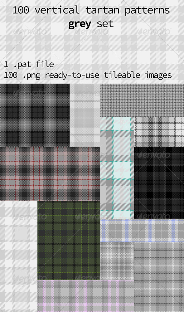 GraphicRiver Tartan Pattern Collection Vertical Grey Set 8502613 GraphicRiver Tartan Pattern Collection Vertical Grey Set 8502613