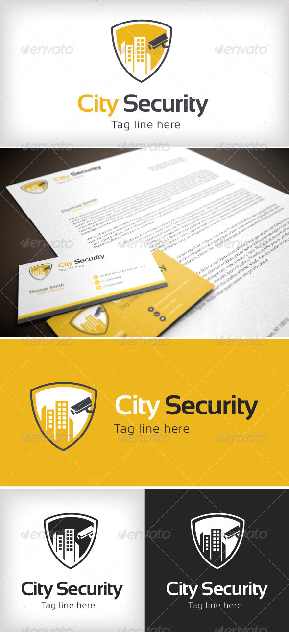 GraphicRiver City Security Logo Template 8502630 GraphicRiver City Security Logo Template 8502630