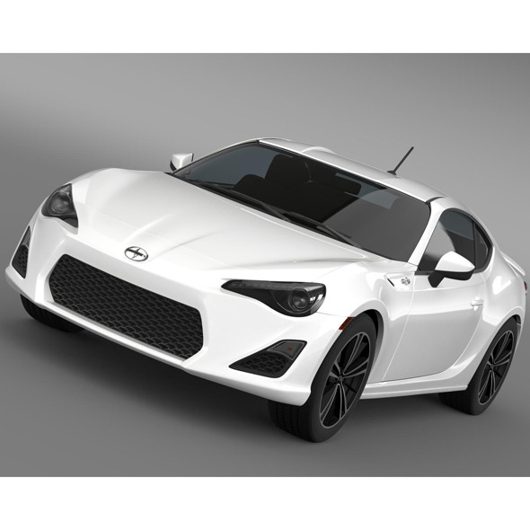 3DOcean Scion FR S Monogram 2014 8502828 3DOcean Scion FR S Monogram 2014 8502828