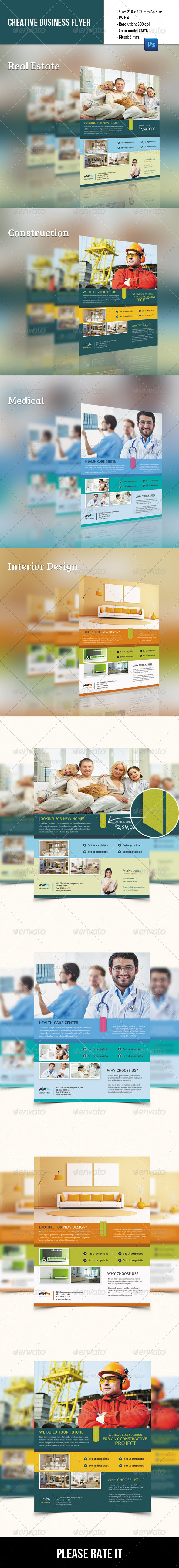 GraphicRiver Creative Corporate Flyer 8503030 GraphicRiver Creative Corporate Flyer 8503030