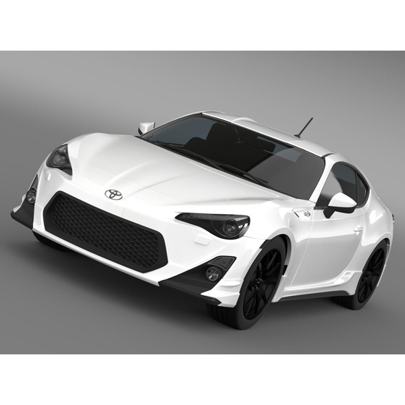 3DOcean TRD Toyota GT 86 2014 8504376 3DOcean TRD Toyota GT 86 2014 8504376