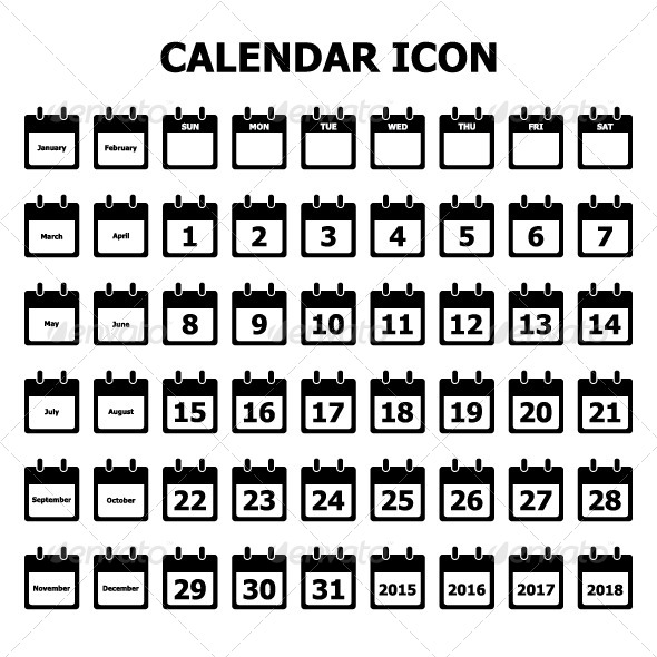 Calendar Icon (Media)