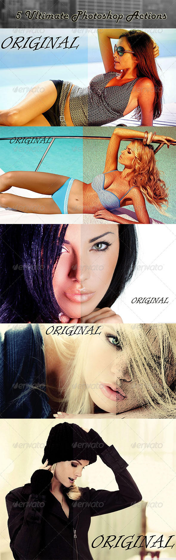 GraphicRiver 5 Ultimate Photoshop Actions 8504594 GraphicRiver 5 Ultimate Photoshop Actions 8504594