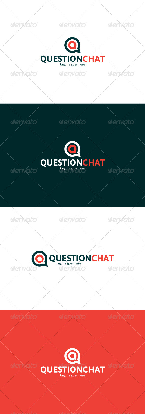 GraphicRiver Question Chat Logo Letter Q 8473910 GraphicRiver Question Chat Logo Letter Q 8473910