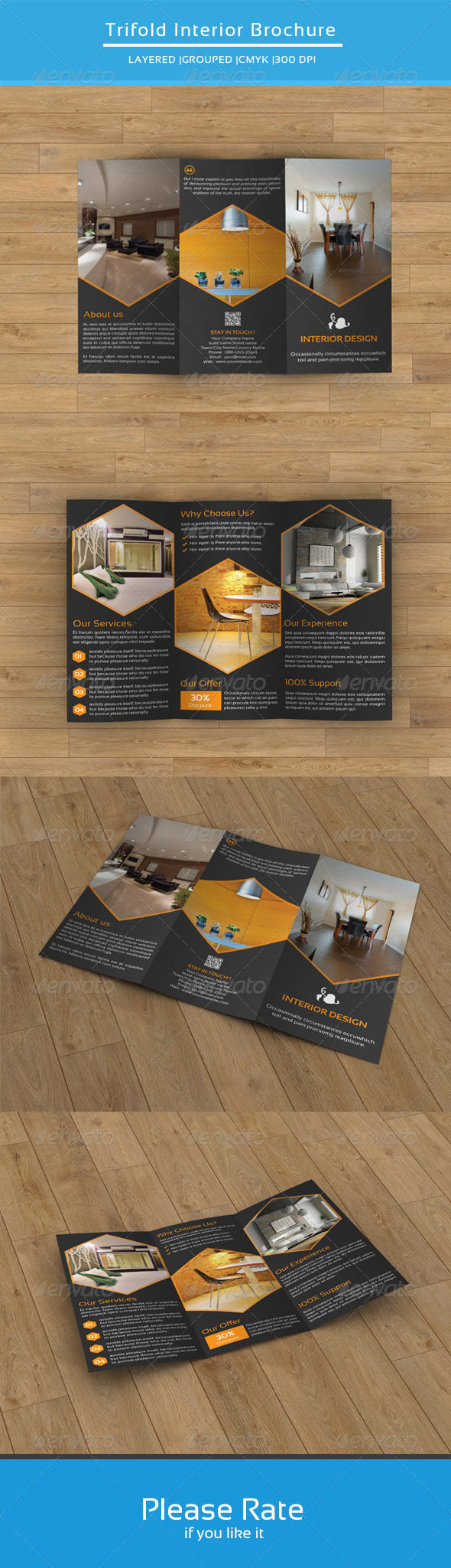 GraphicRiver Interior Trifold Template-V44 8508220 GraphicRiver Interior Trifold Template-V44 8508220