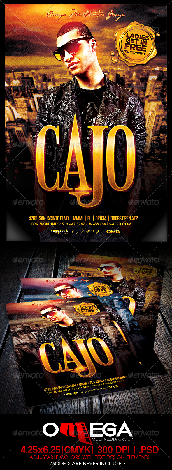 GraphicRiver Special Guest Cajo 8508530 GraphicRiver Special Guest Cajo 8508530