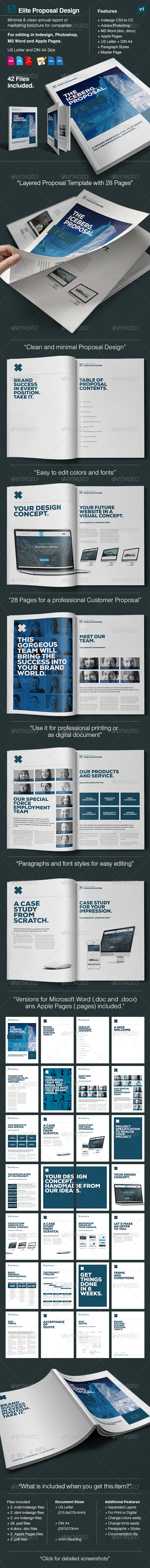 GraphicRiver Elite Proposal in A4 and US Letter 8422393 GraphicRiver Elite Proposal in A4 and US Letter 8422393