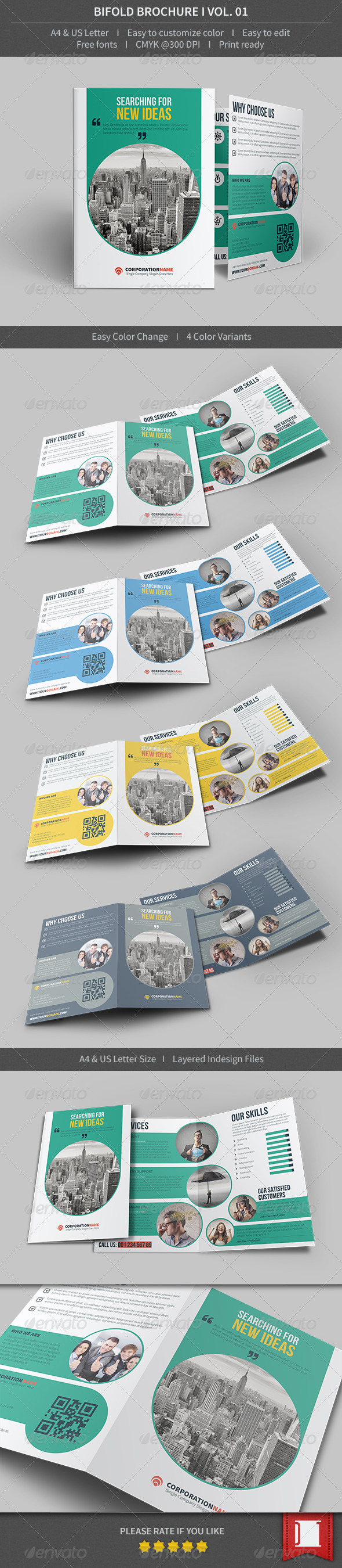 GraphicRiver Bifold Brochure Volume 01 8510352 GraphicRiver Bifold Brochure Volume 01 8510352