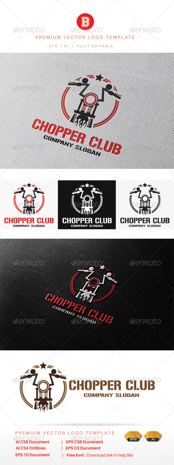 GraphicRiver Chopper Club 8510968 GraphicRiver Chopper Club 8510968