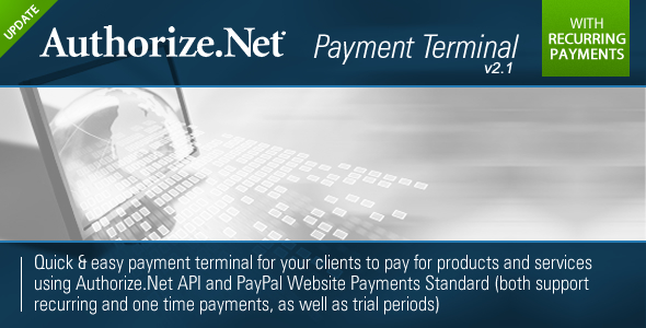 Authorize.net Payment Terminal Authorize.net Payment Terminal