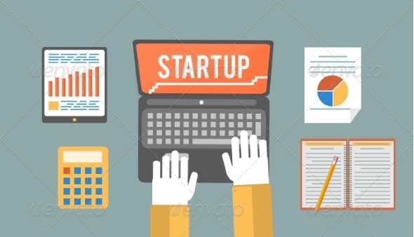 GraphicRiver Start Up Concept 8511955 GraphicRiver Start Up Concept 8511955
