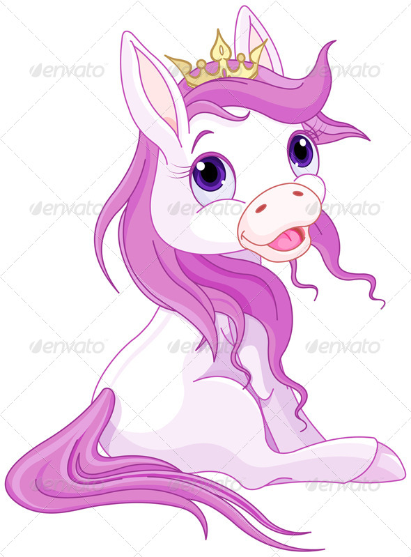 GraphicRiver Princess Horses 8512871 GraphicRiver Princess Horses 8512871