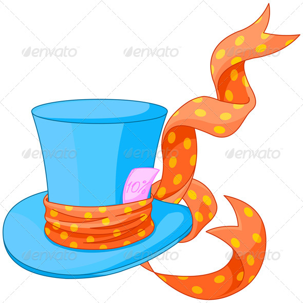 GraphicRiver Mad Hatter s Top Hat 8512899 GraphicRiver Mad Hatter s Top Hat 8512899